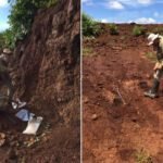 Geólogos fazem estudo de campo na área adquirida pela empresa. Foto: Centaurus/ Divulgação.