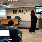 Coletiva de imprensa para apresentação do aplicativo ANP E&P. Foto: ANP/ Divulgação