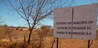 Santa Fé planeja início da primeira etapa de produção de minério de ferro na Bahia